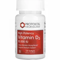 Protocol for Life Balance Vitamin D3 10,000 IU ������� D3 10 000 �� � ������ ���������