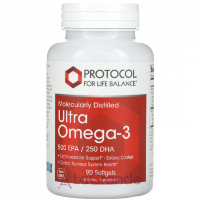 Protocol for Life Balance Ultra Omega -3 500/250     -  