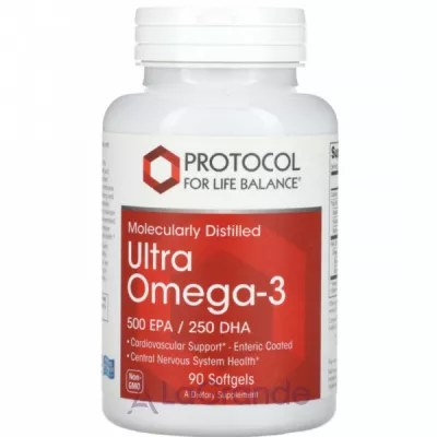 Protocol for Life Balance Ultra Omega -3 500/250     -  