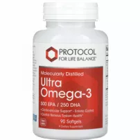 Protocol for Life Balance Ultra Omega -3 500/250 ������� ������� ��� �������� ��������-���������� ������� "�����-3 ������" 500 ��� / 250 ��� � ������ ���������