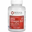 Protocol for Life Balance Ultra Omega 3-D softgels     -   