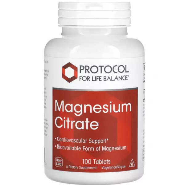 Protocol for Life Balance Magnesium Citrate 200mg ������� ������� ��� ��������� ������� � ��������-���������� ������ 