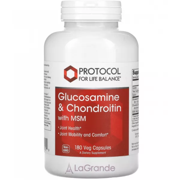 Protocol for Life Balance Glucosamine & Chondroitin with MSM ������� ������� ��� �������� �������� 