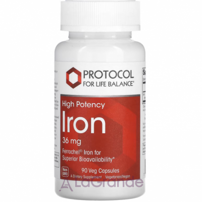 Protocol for Life Balance Iron  36mg   