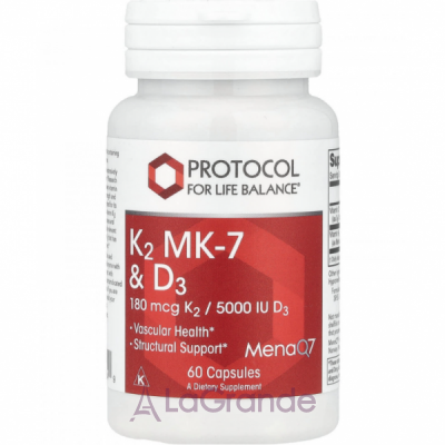 Protocol for Life Balance K2 Mk-7 & D3     -      