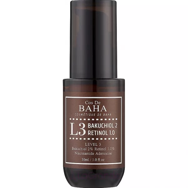 Cos DE BAHA L3 Bakuchiol & Retinol Serum �������������� ��������� ��� ���� � ��������� 1% � ���������� 2%