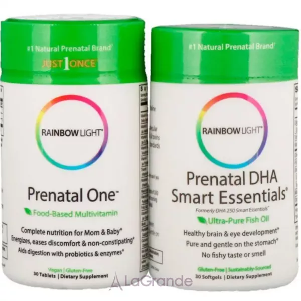 Rainbow Light Prenatal One plus Prenatal DHA Smart Essentials ����� ��� � ���������� ��� ����������