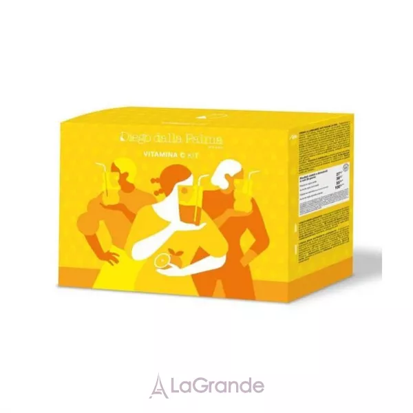 Diego Dalla Palma Vitamina C Kit (cr/face, 50 ml + tonic/face, 50 ml + cr/hand, 30 ml + cosmetic bag) ���� ������ �� ������� �� ����� ������� �� ���