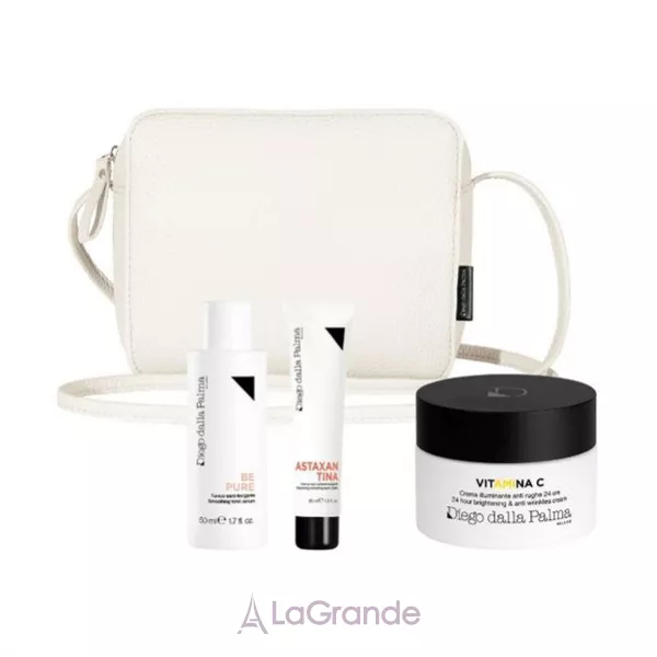 Diego Dalla Palma Vitamina C Kit (cr/face, 50 ml + tonic/face, 50 ml + cr/hand, 30 ml + cosmetic bag) ���� ������ �� ������� �� ����� ������� �� ���