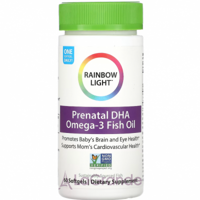 Rainbow Light Prenatal DHA Omega-3 Fish Oil '     ' 