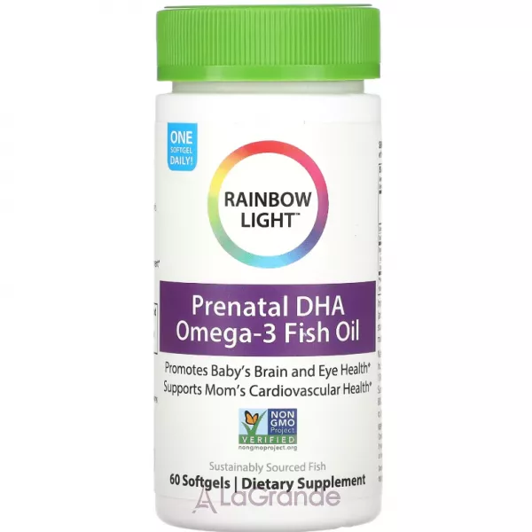 Rainbow Light Prenatal DHA Omega-3 Fish Oil ����� ��� ��� ���������� � ������ ���������