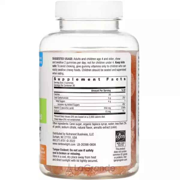 Rainbow Light Vitamin C Gummies ����������� ������� � ��������� �  ����������