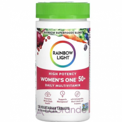 Rainbow Light Women's One 50+     50+