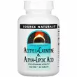 Source Naturals Acetyl L-Carnitine & Alpha Lipoic Acid 650 mg   