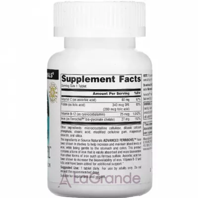 Source Naturals Advanced Ferrochel   