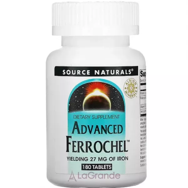 Source Naturals Advanced Ferrochel ������� ������� 