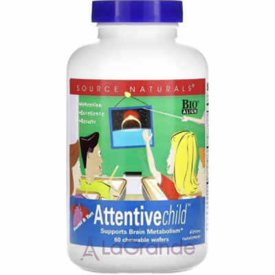 Source Naturals Attentive Child Sweet & Tart   