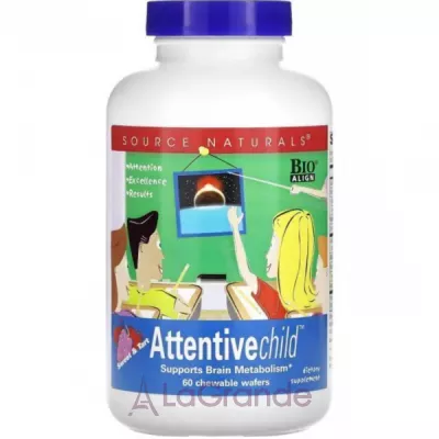 Source Naturals Attentive Child Sweet & Tart   