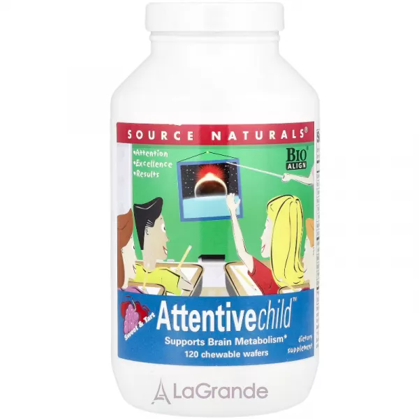 Source Naturals Attentive Child Sweet & Tart ������� ������� 