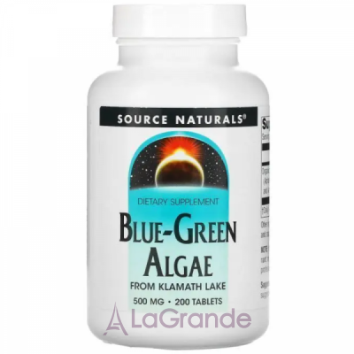 Source Naturals Blue-Green Algae 500 mg      