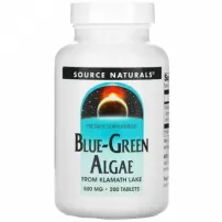 Source Naturals Blue-Green Algae 500 mg ������� ������� ������������ �������������� ��������� "����-������� ���������" 500 ��