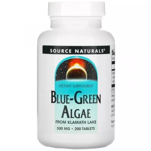 Source Naturals Blue-Green Algae 500 mg ������� ������� ������������ �������������� ��������� 