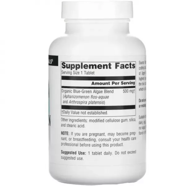 Source Naturals Blue-Green Algae 500 mg ������� ������� ������������ �������������� ��������� 