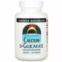 Source Naturals Calcium D-Glucarate 500 mg ������� ������� ��� ���������� ������������ � �������� "������� D-��������" 500 ��