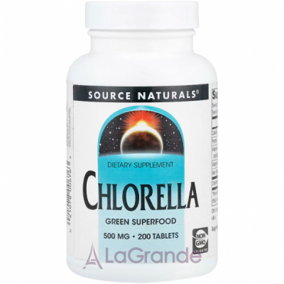 Source Naturals Chlorella 500 mg        