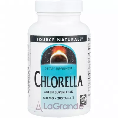 Source Naturals Chlorella 500 mg        