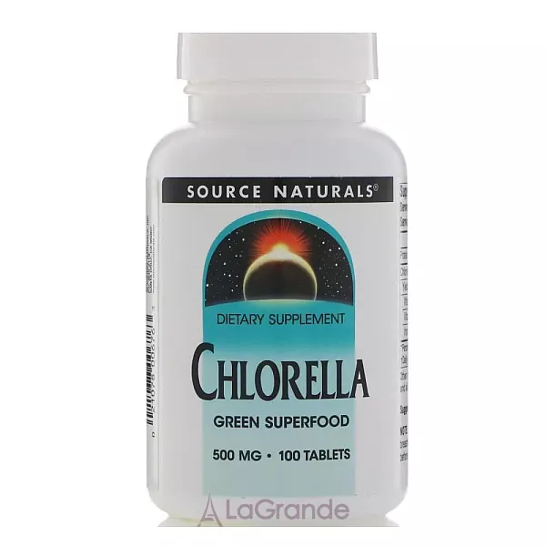 Source Naturals Chlorella 500 mg ������� ������� ��� ���������  ������ � ���������� 