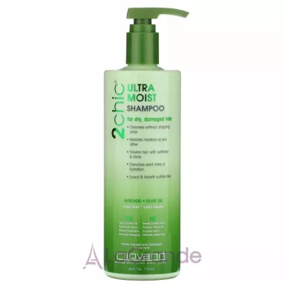 Giovanni 2chic Ultra-Moist Shampoo Avocado & Olive Oil -           볺