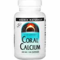 Source Naturals Coral Calcium 600 mg ������� ������� ��� �������� ������ "���������� �������" 600 ��