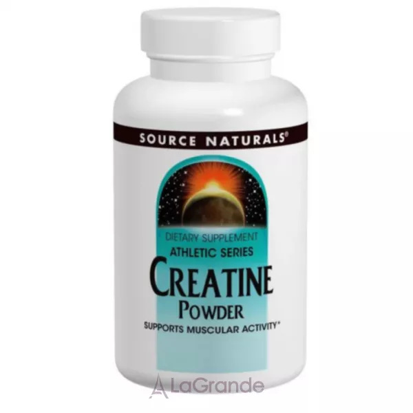 Source Naturals Creatine Powder  Athletic Series ������� ������� ��� ���������� �������� ����� � �������� ���� 