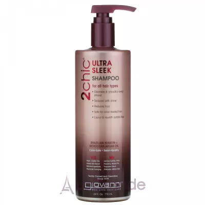 Giovanni 2chic Ultra-Sleek Brazilian Keratin + Moroccan Argan Oil        