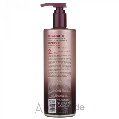 Giovanni 2chic Ultra-Sleek Brazilian Keratin + Moroccan Argan Oil        