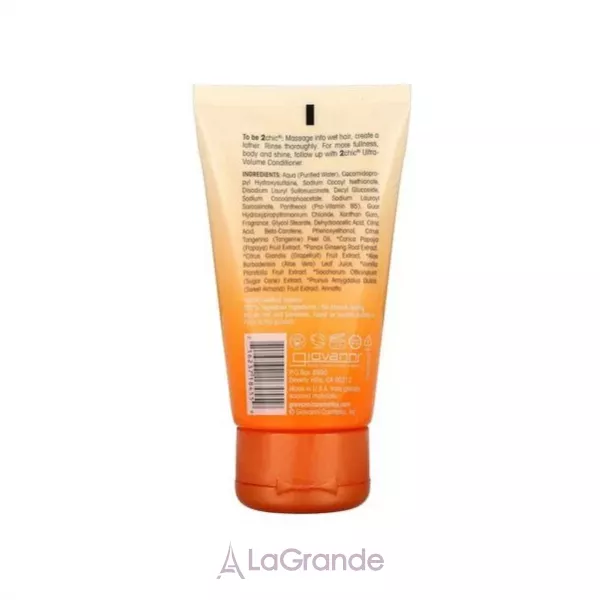 Giovanni 2 Chic Ultra-Volume TanGerine Papaya Butter ������� ��� ������ � ���������� � ������ ����� (����)