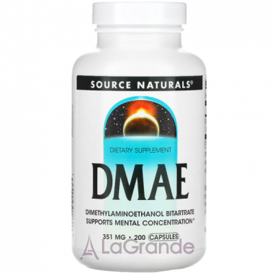 Source Naturals DMAE 351 mg       