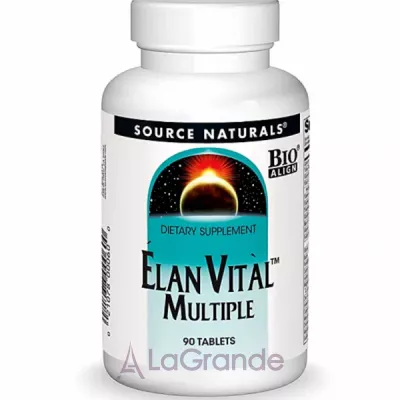 Source Naturals Elan Vital Multiple   