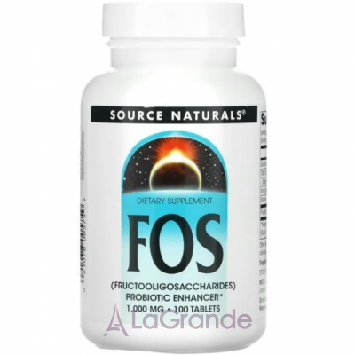 Source Naturals  FOS 1,000 mg       