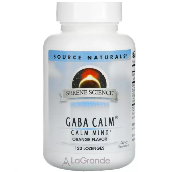 Source Naturals GABA Calm Orange ������� ������� ��� ����������� ������� ������� 