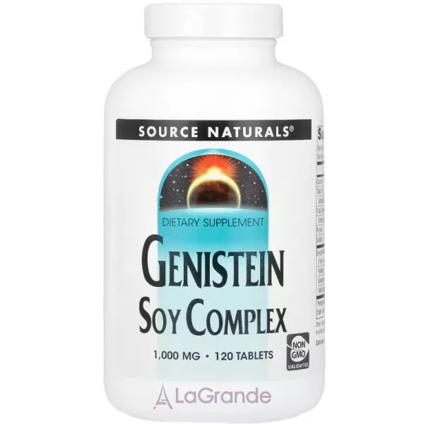 Source Naturals Genistein Soy Complex 1,000 mg ������� ������� ��� ����������� �������� ������� ��������� 