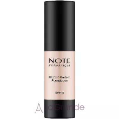 Note Detox And Protect Foundation SPF 15  