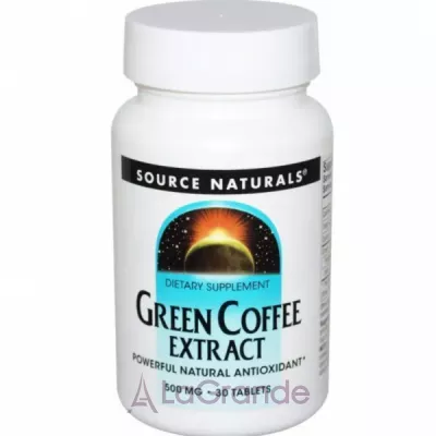 Source Naturals Green Coffee Extract 500 mg     