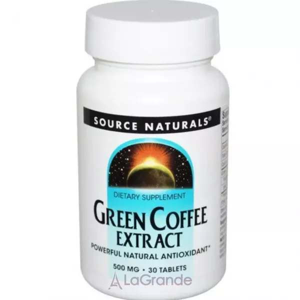 Source Naturals Green Coffee Extract 500 mg ������� ������� ��� ���������  