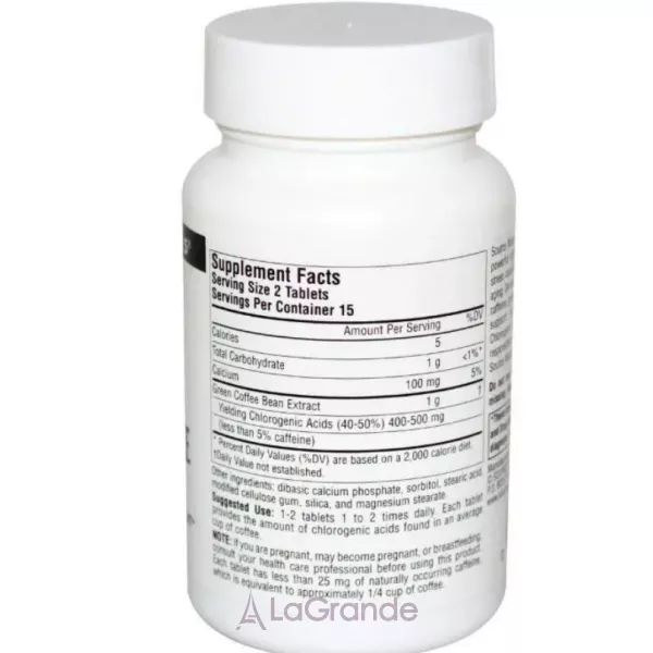 Source Naturals Green Coffee Extract 500 mg ������� ������� ��� ���������  