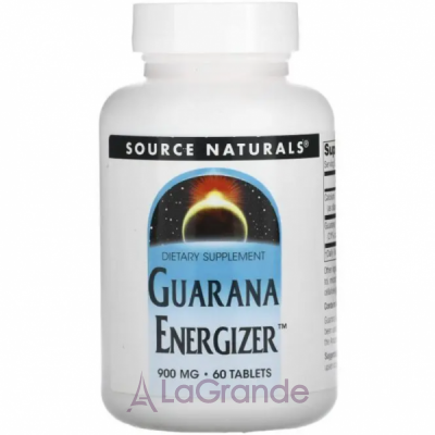 Source Naturals Guarana Energizer 900 mg         