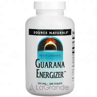 Source Naturals Guarana Energizer 900 mg        