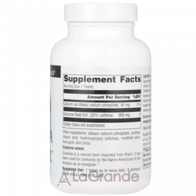 Source Naturals Guarana Energizer 900 mg ������� ������� ��� �������� ���������� ������� ������� 