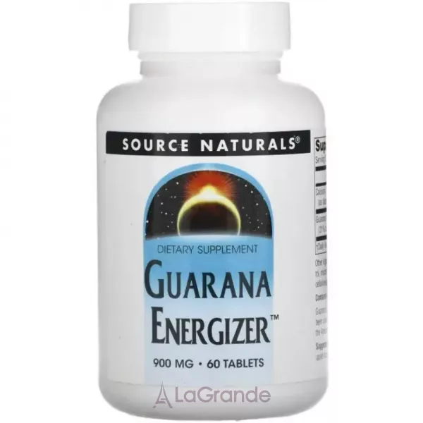 Source Naturals Guarana Energizer 900 mg ������� ������� ��� ����������  ����������� ������� ������� 